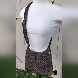 Helen Kaminski Australia The Flat Sac Handmade Wild Raffia Bag Purse